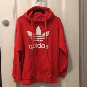 Red Adidas Hoodie